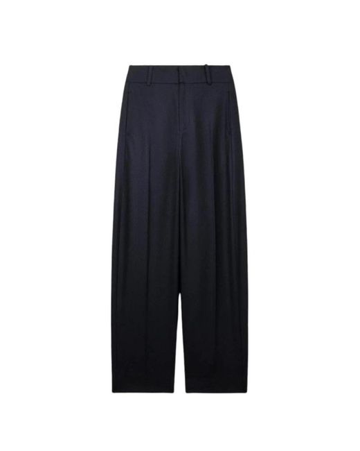 Roseanna Blue Wide Trousers