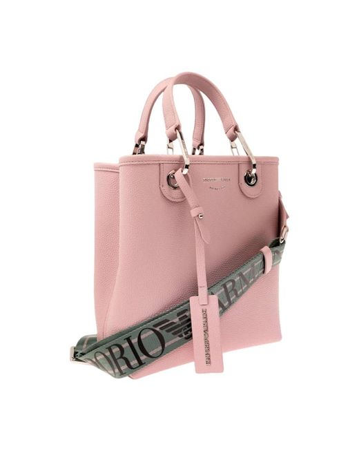 Giorgio Armani Pink Rosa synthetische einkaufstasche