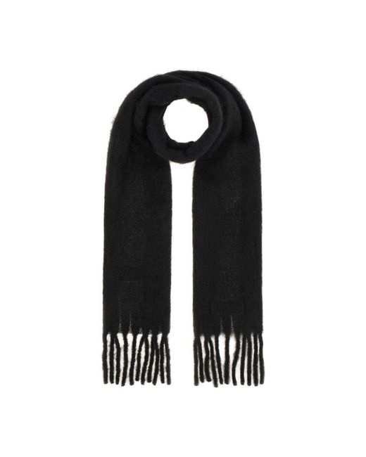 Marni Black Winter Scarves for men