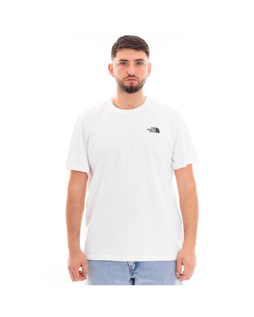 T-Shirts The North Face de hombre de color White