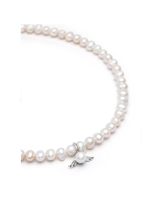 Nialaya White Necklaces