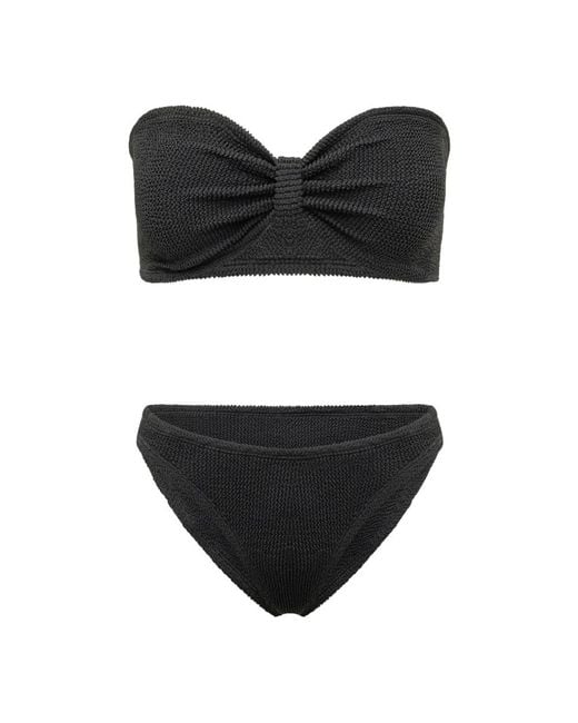 Hunza G Black Bikinis