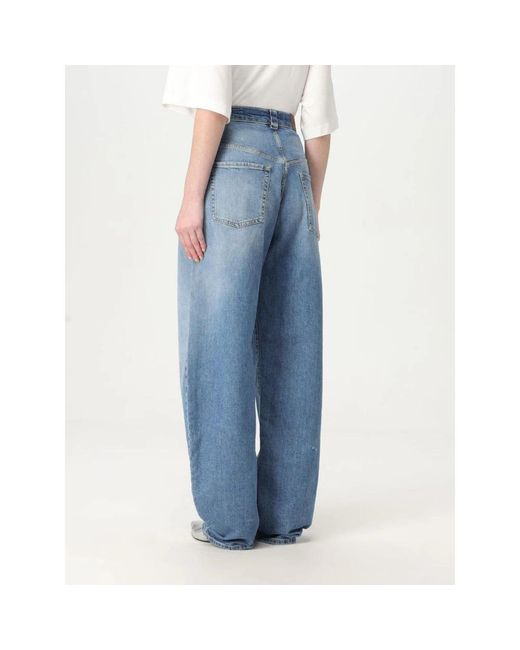 Pinko Blue Wide Jeans