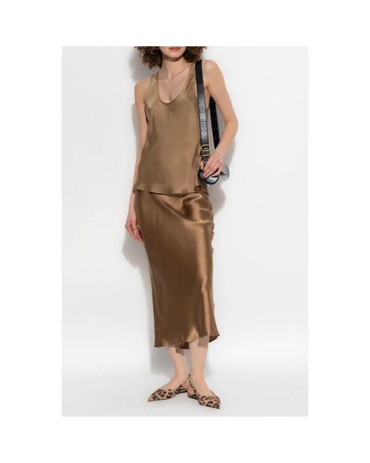 Sleeveless Tops di Anine Bing in Brown