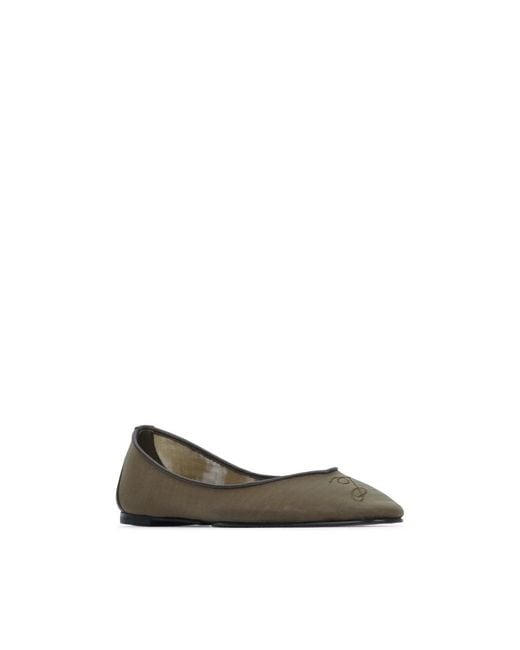 Jacquemus Green Ballerinas