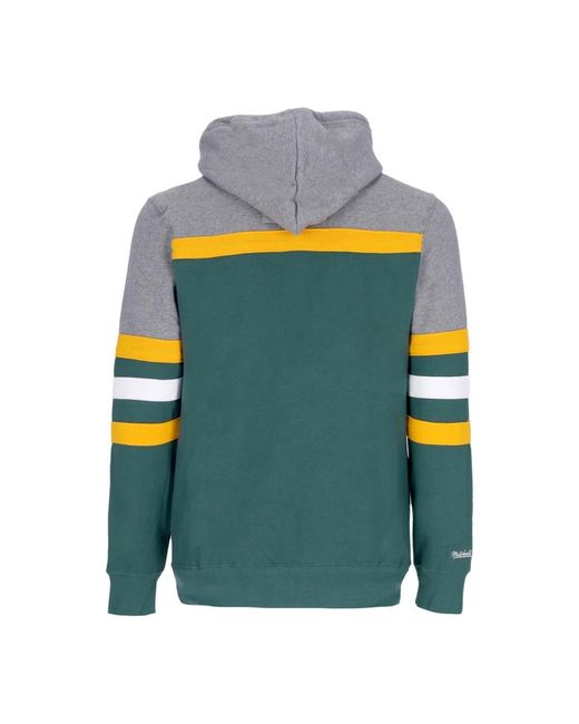 Mitchell & Ness Gray Hoodies for men
