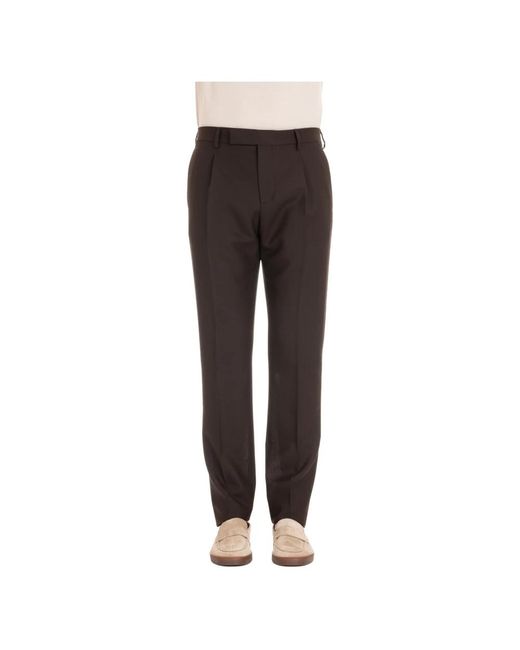Lardini Brown Suit Trousers for men