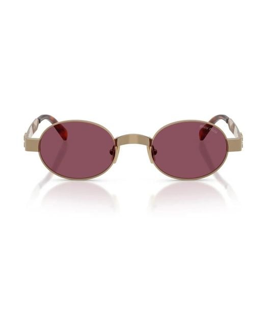Miu Miu Purple Sunglasses
