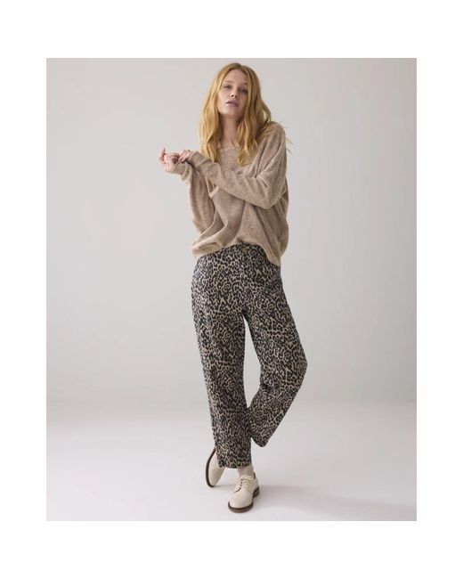 Summum Gray Straight Trousers