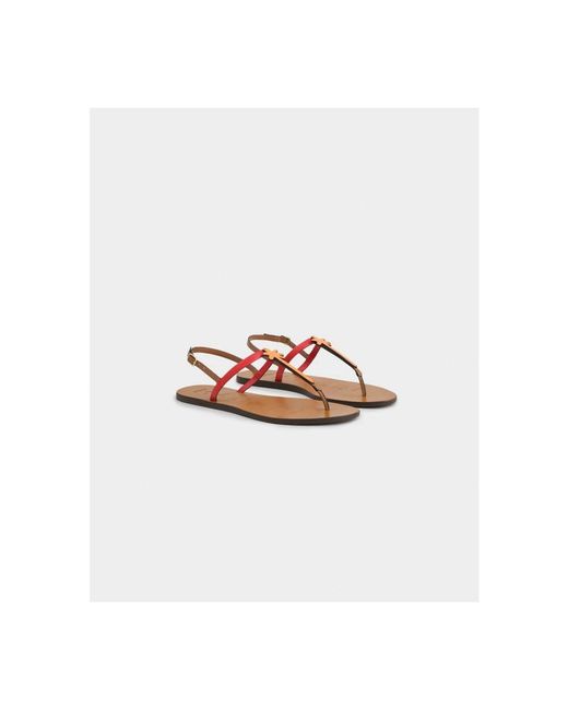 Manebí Pink Flat Sandals