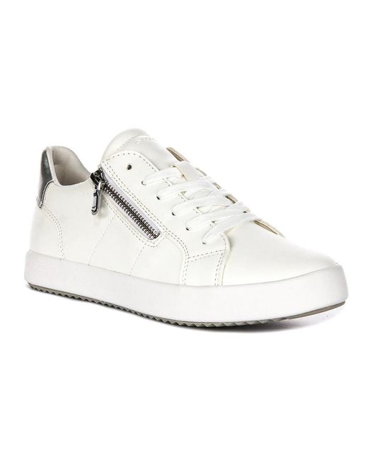 Geox White Sneakers
