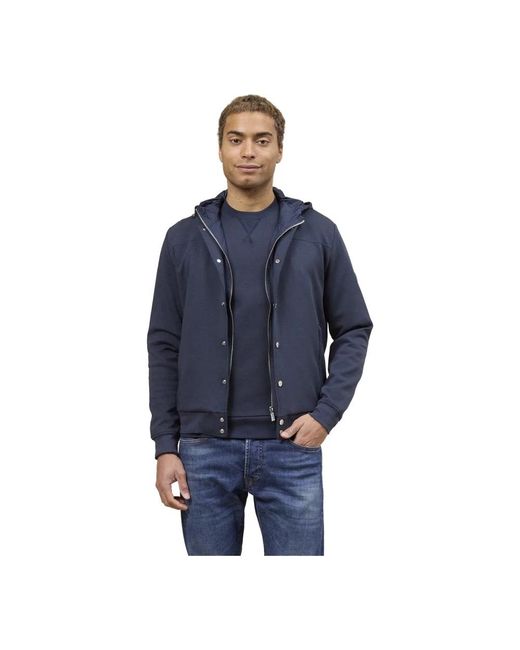 Heskimo Blue Zip-Throughs for men