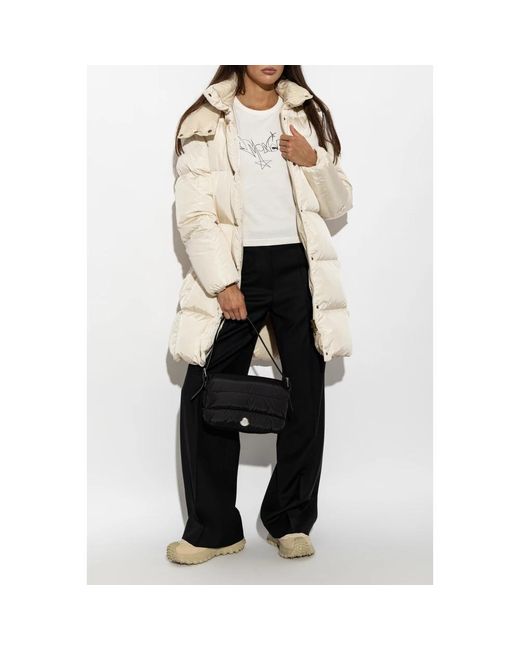 Moncler Litte Donsjas in het Natural