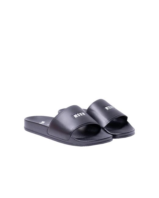 MSGM Blue Sandals