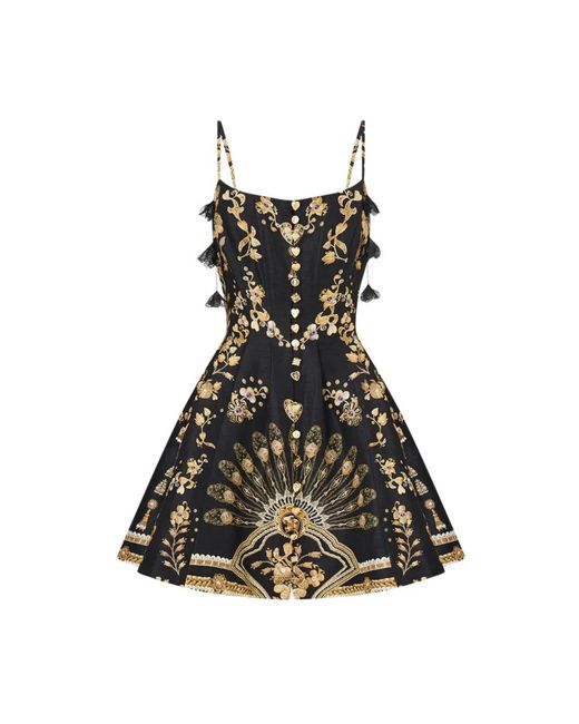Camilla Black Short Dresses