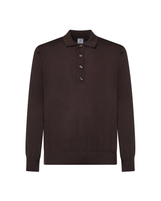 Eleventy Brown Polo Shirts for men