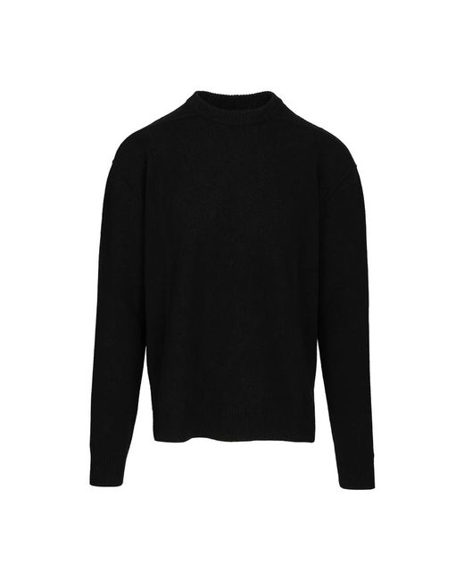 Rick Owens Black Cashmere Knitwear for men
