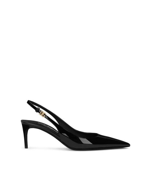 Zapatos de tacón negros para mujer Dolce & Gabbana de color Black
