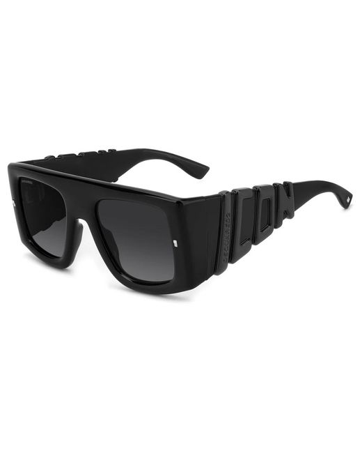 DSquared² Icon sonnenbrille schwarz/grau verlauf in Black für Herren