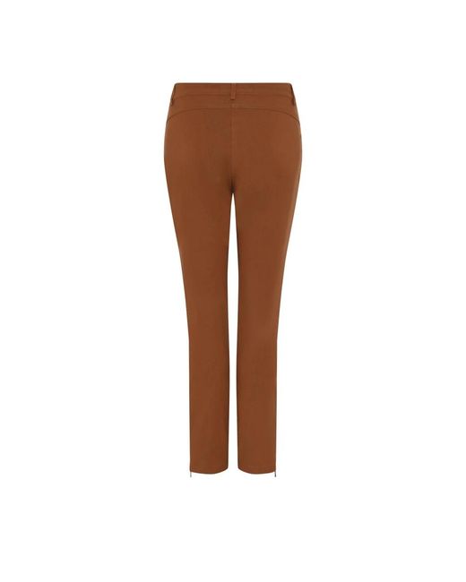 Cro Brown Slim-Fit Trousers
