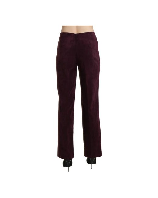 Bencivenga Blue Straight Trousers