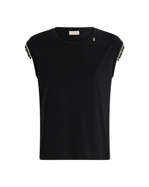 T-Shirts Liu Jo de color Black
