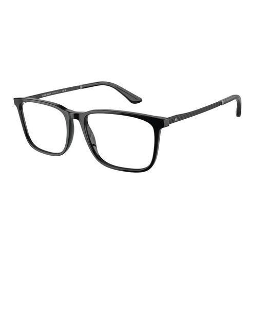 Giorgio Armani Black Glasses for men