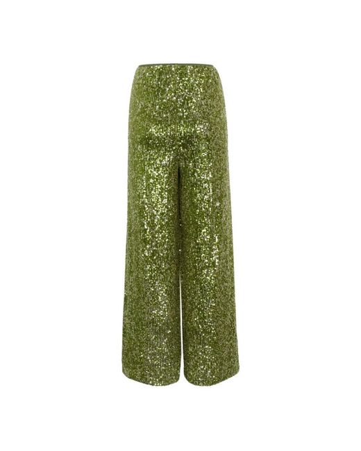 Saint Tropez Green Wide Trousers