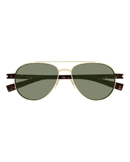 Saint Laurent Yellow Sunglasses for men