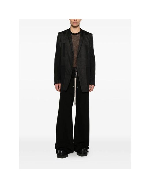 Rick Owens Basic Sl T in het Black voor heren