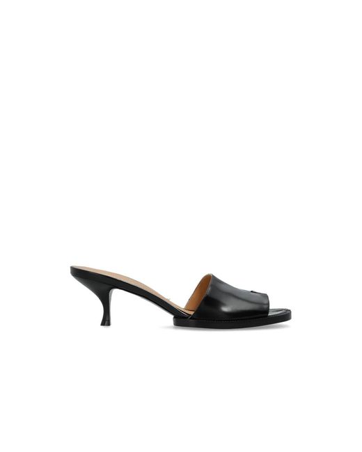 Maison Margiela Black Heeled Mules