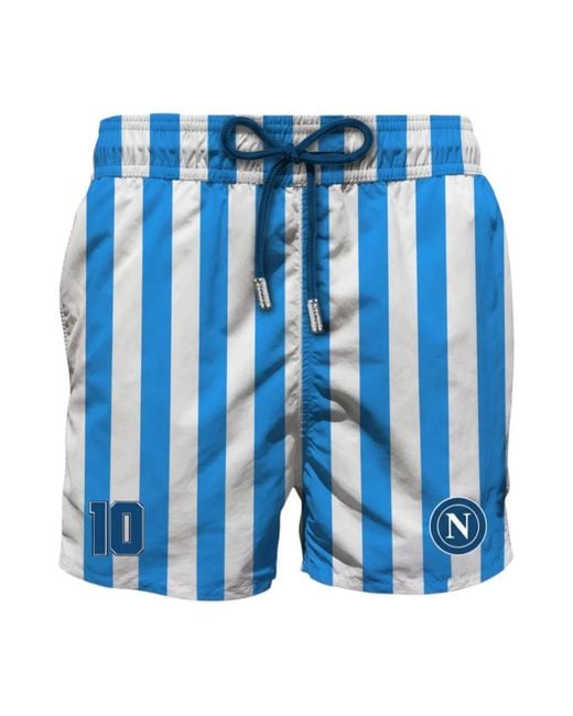 Mc2 Saint Barth Blue Beachwear for men