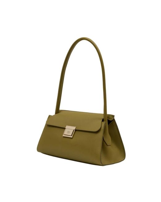 AMI Green Small Mimi Schultertasche