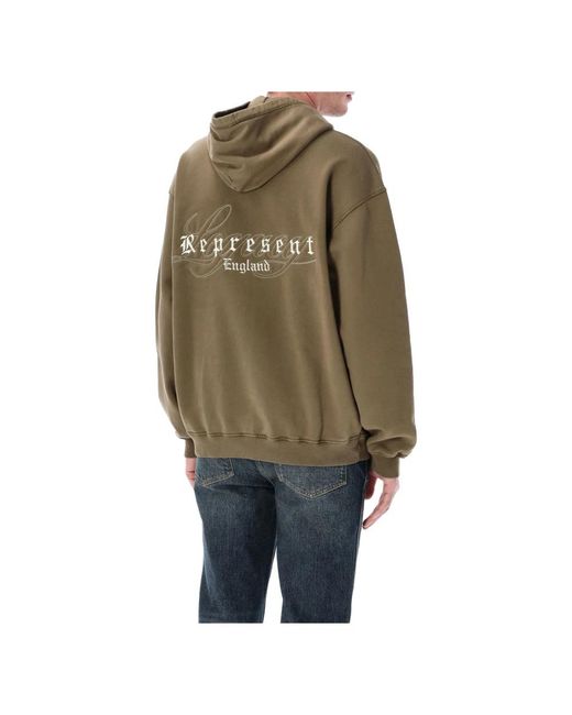 Represent Green Hoodies for men