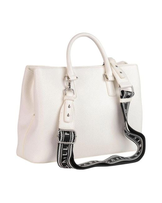 Gaelle Paris Natural Jacquard Logo Schultertasche