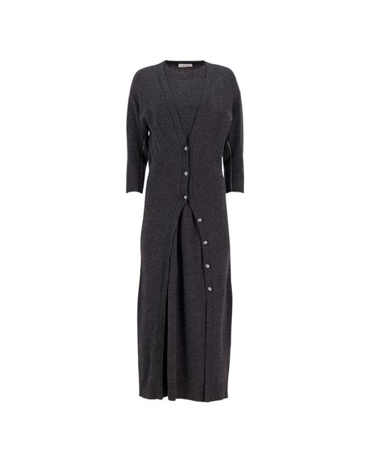 Rabanne Black Knitted Dresses