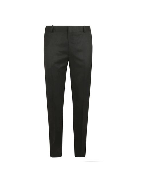 McQueen Black Suit Trousers for men
