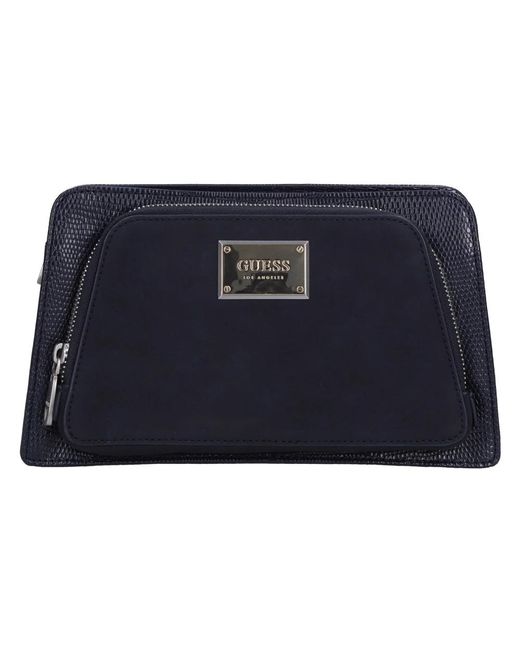 Clutches di Guess in Blue da Uomo