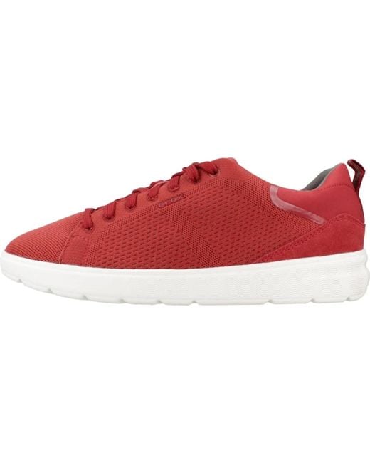 Sneakers Geox de hombre de color Red