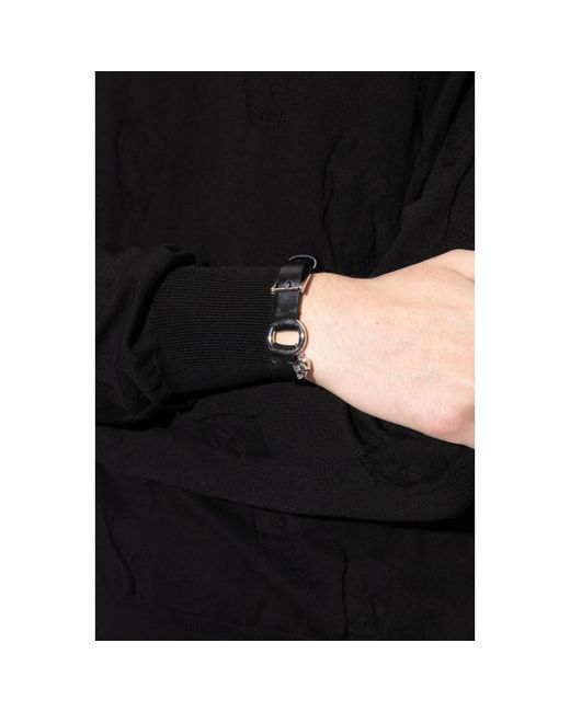 Bracelets McQueen de hombre de color Black