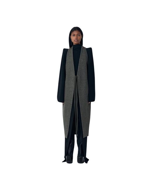 Rick Owens Black Vests