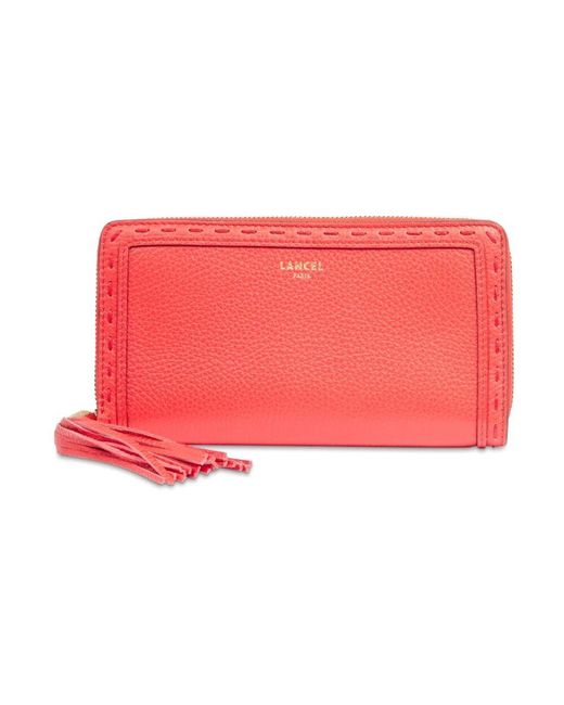 Wallets & Cardholders Lancel en coloris Red