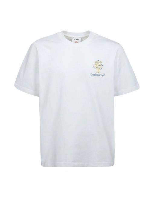 Casablanca White T-Shirts for men