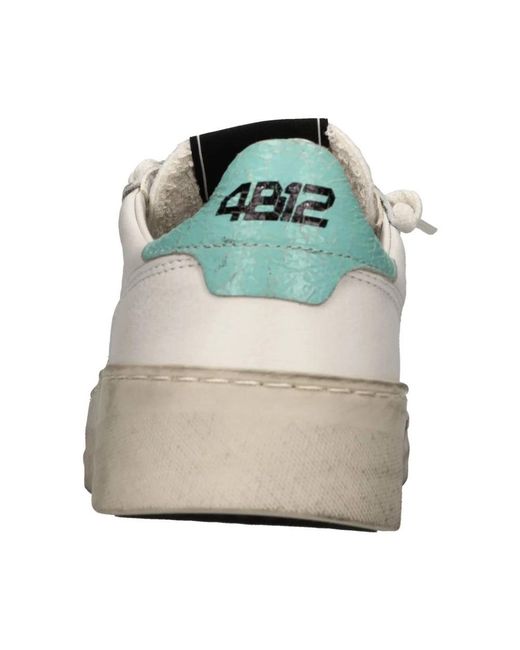 4b12 White Hyper D103 Sneakers