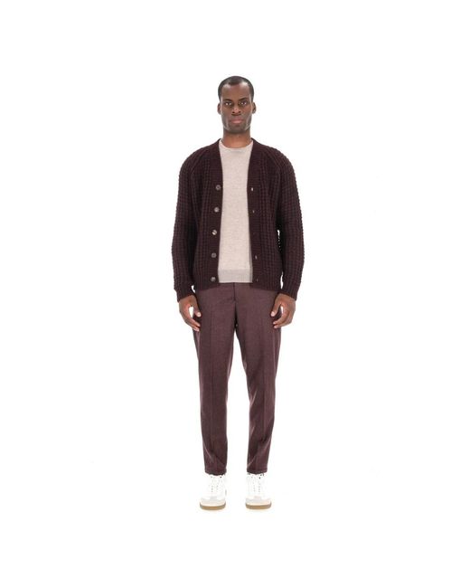 Roberto Collina Brown Cardigans for men