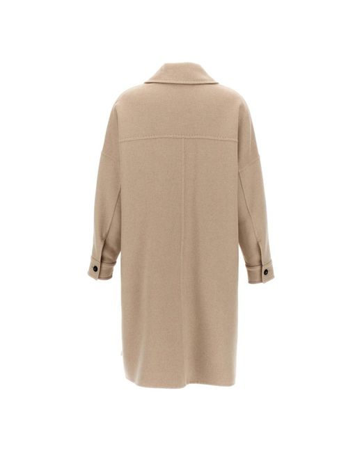 Max Mara Natural Single-Breasted Coats