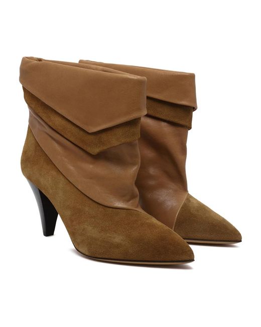 Isabel Marant Brown Heeled Boots