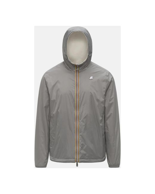 Light Jackets K-Way de hombre de color Gray