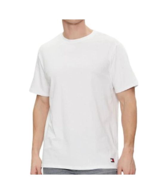 T-Shirts di Tommy Hilfiger in White da Uomo