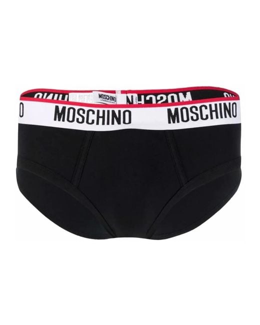 Moschino Slip Tri-Pack in Black für Herren